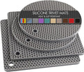Silicone Trivet Mats, Silicone Pot Holders by QPIXDIGITAL