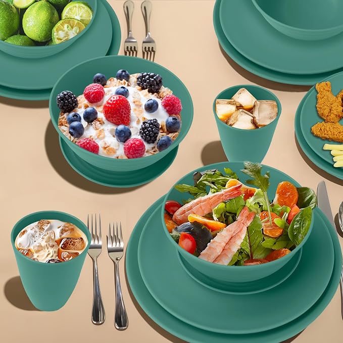 40Pack plates and bowls sets for kids - Image 5