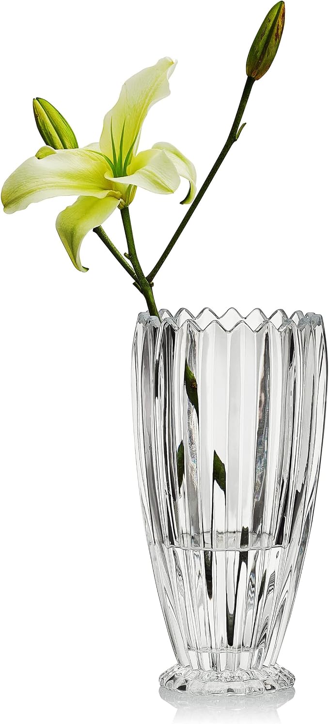 Mikasa Estate Crystal Vase, 11 Inch - Image 4