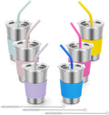 Kids Stainless Steel Cups, 16oz Kids Tumbler by Rommeka