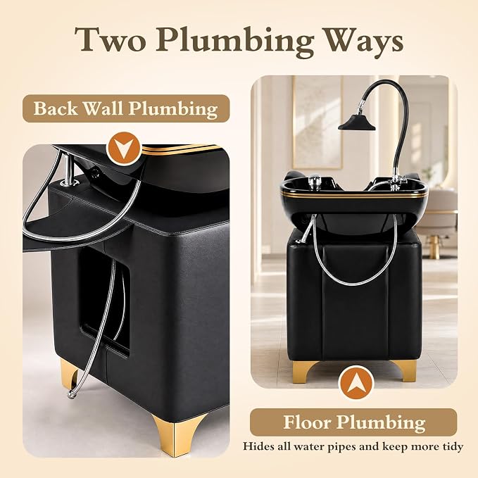 Shampoo Bowl and Chair Set of 2 - Image 4