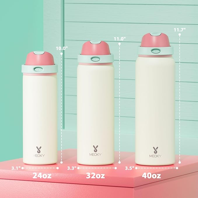 24 oz Insulated Water Bottle - Image 2