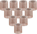 Accmor 100pcs Napkin Rings, Champagne Napkin Rings Buckles | Napkin Rings by Accmor