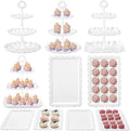 Kootek 10pcs Cupcake Stand Dessert Table Display Set Serving Tray by Kootek