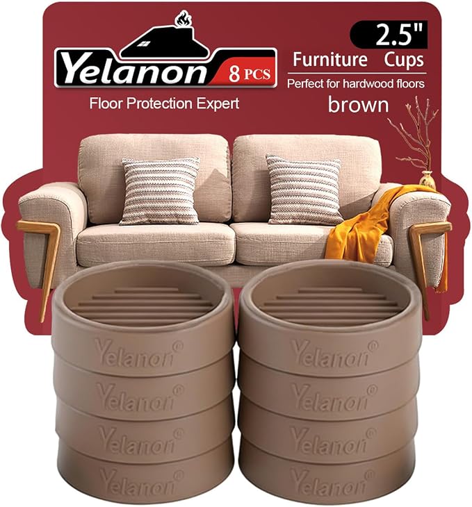 Commercial Grade Non Slip Furniture Pads – Heavy Duty Anti Slip Furniture Pads by Yelanon