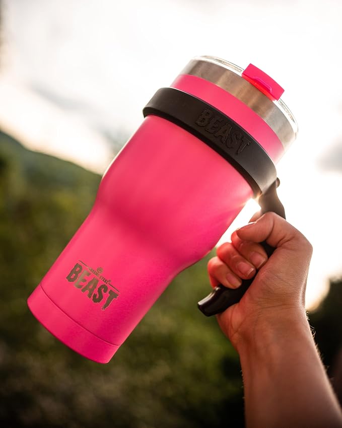 40 oz tumbler - Vacuum Insulated Tumbler - Leak Proof Stainless Steel Travel - Image 3