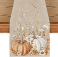 Artoid Mode 210 GSM Fall Table Runner 13x108 Inch Home Party Decor | Pumpkins by ArtoidMode