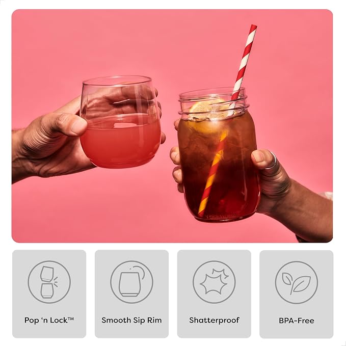 TOSSWARE POP 14oz Vino SET OF 48, Recyclable, Unbreakable Unbreakable & Crystal - Image 3