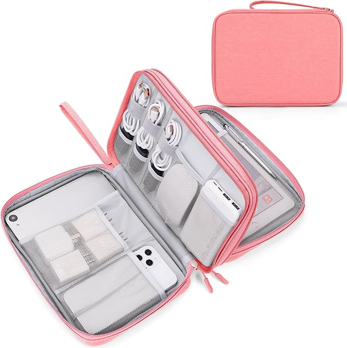 FYY Electronic Organizer, Travel Tech Pouch Bag, Extra Large, Waterproof by FYY