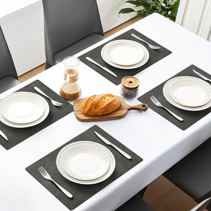 MOSAYT Vinyl Placemats Set of 8-12 X 17 Inch - Image 2