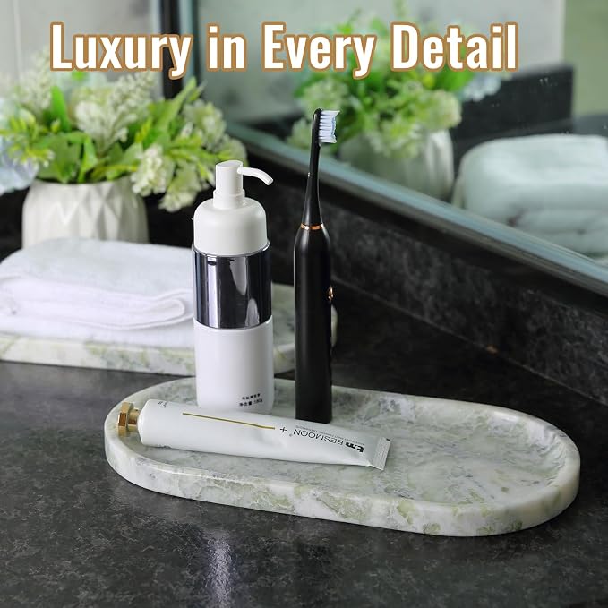 African Natural Marble Tray, Catchall Tray - Image 5