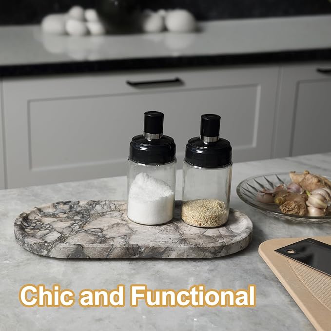 Turkish Natural Travertine Tray, Catchall Tray - Image 7