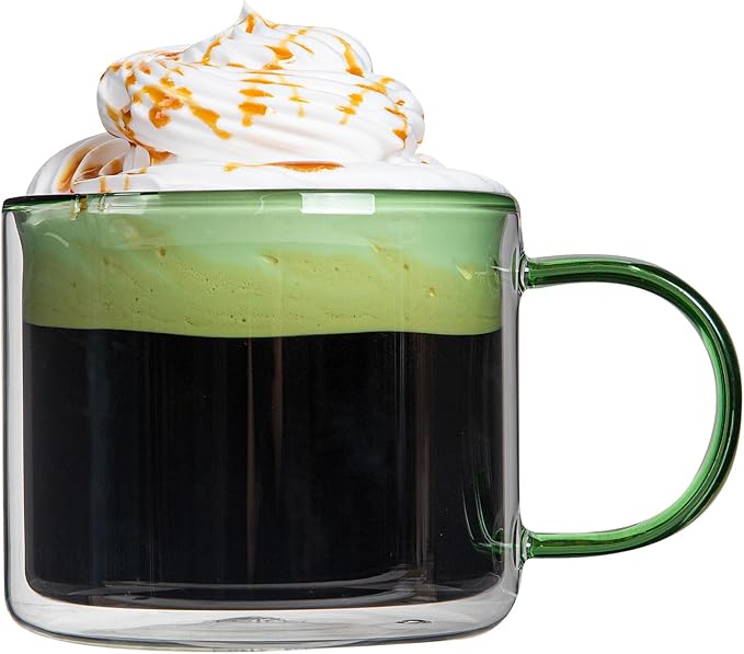 Restaurantware Coffee Cups 2 Pack of 11 oz Double Wall Glass Insulated Coffee - Image 9