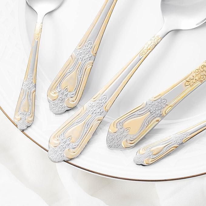Silverware Set Limited Edition – 20 Piece Flatware Set – Cutlery Set - Image 2