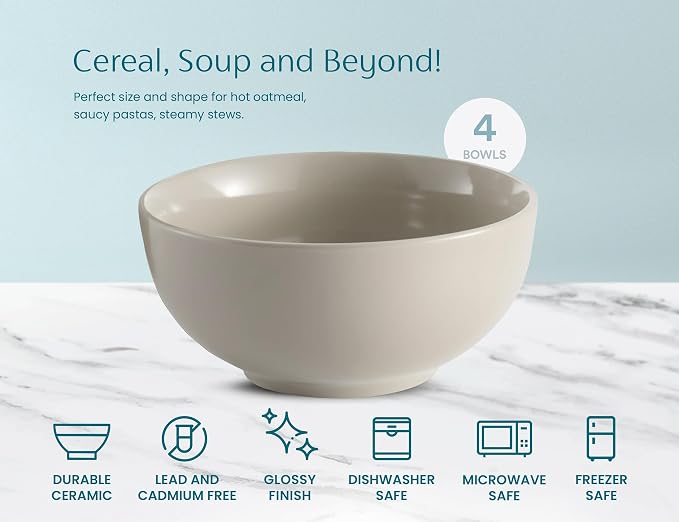 KooK Soup Bowls, Cereal Bowl, Bowls - Image 6