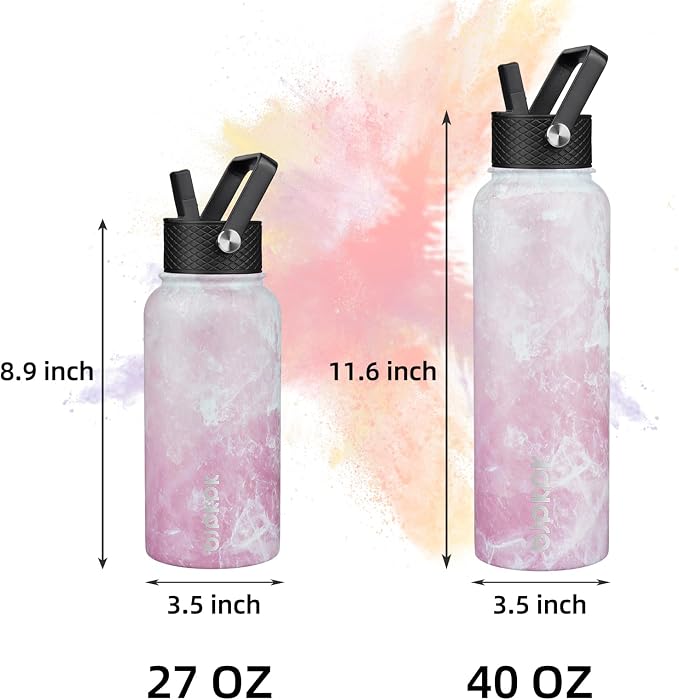 BJPKPK 40oz Insulated Water Bottle - Image 4