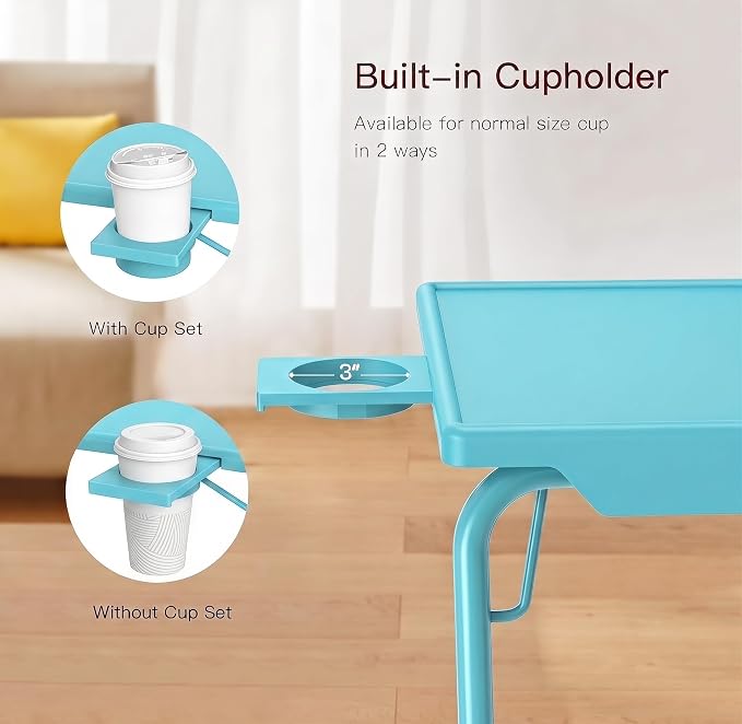 HUANUO Adjustable TV Tray Table - Image 6