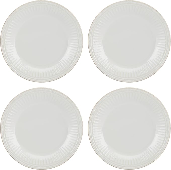 Lenox 895721 French Perle Groove Dinner Plates by Lenox
