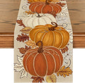 Artoid Mode 210 GSM Fall Table Runner 13x108 Inch Home Party Decor | Orange by ArtoidMode