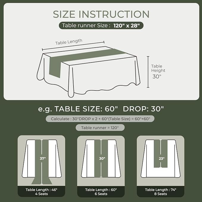 Leetaltree Dazzle Table Runner -Luxury Scarf Table Runner 120 Inch 10FT - Image 5