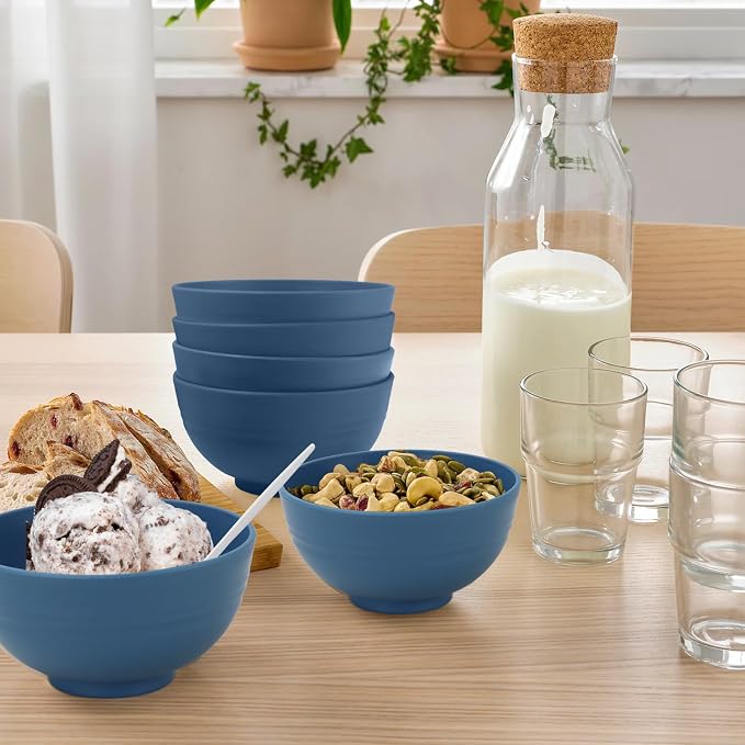wheat straw dessert bowls 10oz set of 8 - Image 6