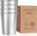 Stainless Steel Cups for Kids 7.8oz/230ml, Durable Metal Kids Cups | Camping by MUMIGUAN