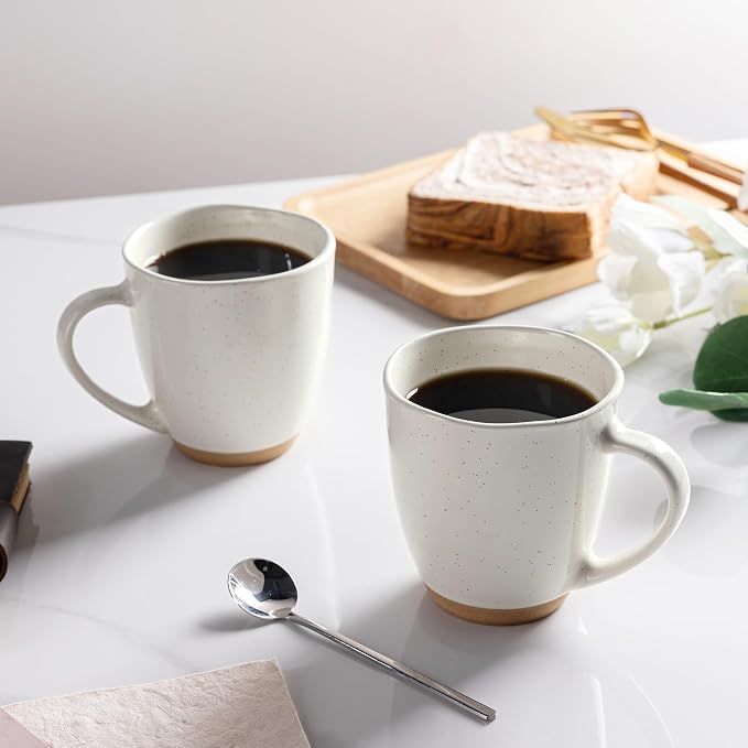 AmorArc 12oz Coffee Mugs, Ceramic Coffee Mugs set of 4 - Image 6