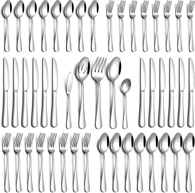 PHILIPALA 45 Piece Silverware Set by PHILIPALA