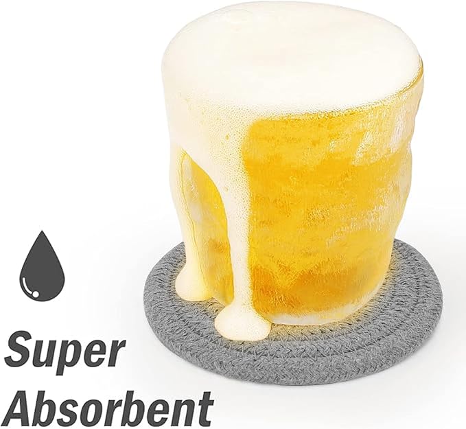 ABenkle 8 Pcs Drink Coasters - Image 3