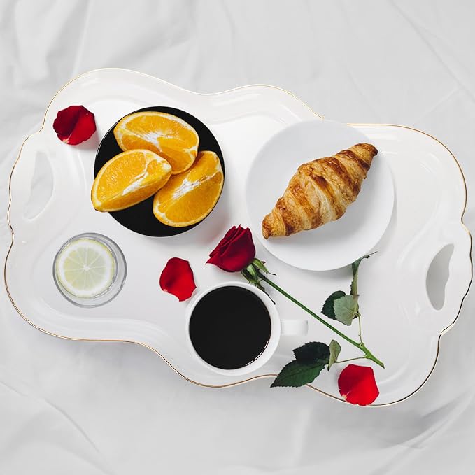 Tlence 16" Large Ceramic Serving Tray - Image 8