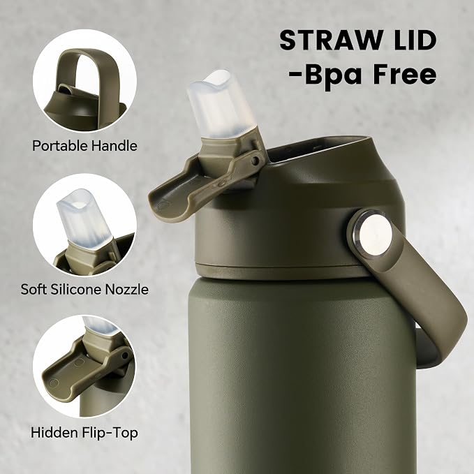 Fijinhom 18 oz Insulated Water Bottle - Image 5