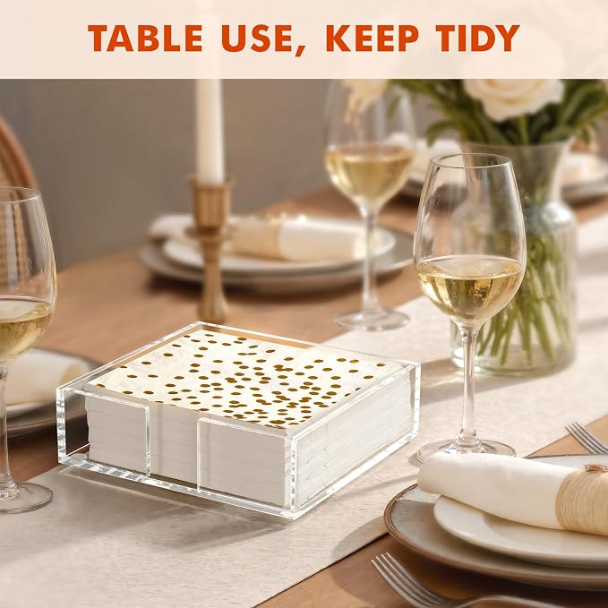Kordory Acrylic Counter Napkin Holder - Image 5