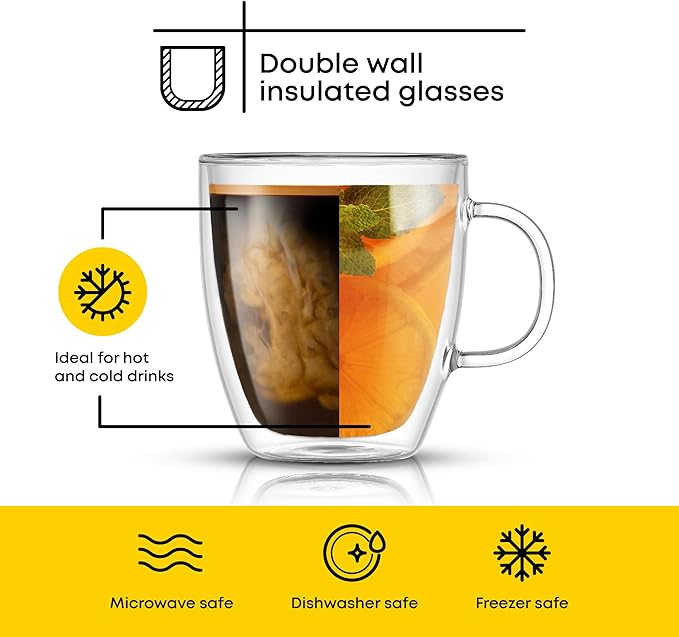 JoyJolt Savor Double Wall Insulated Glasses - Image 2