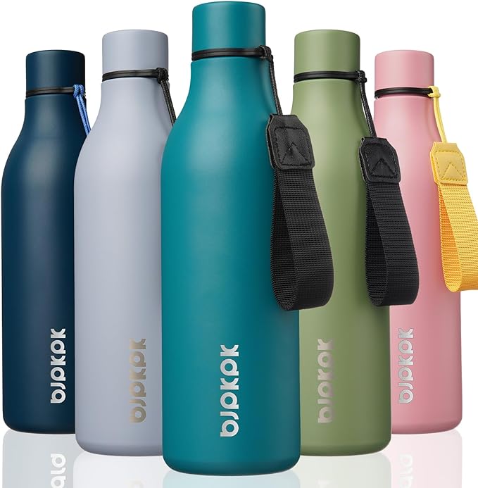 BJPKPK 25oz Insulated Water Bottle, Stainless Steel Bottle by BJPKPK