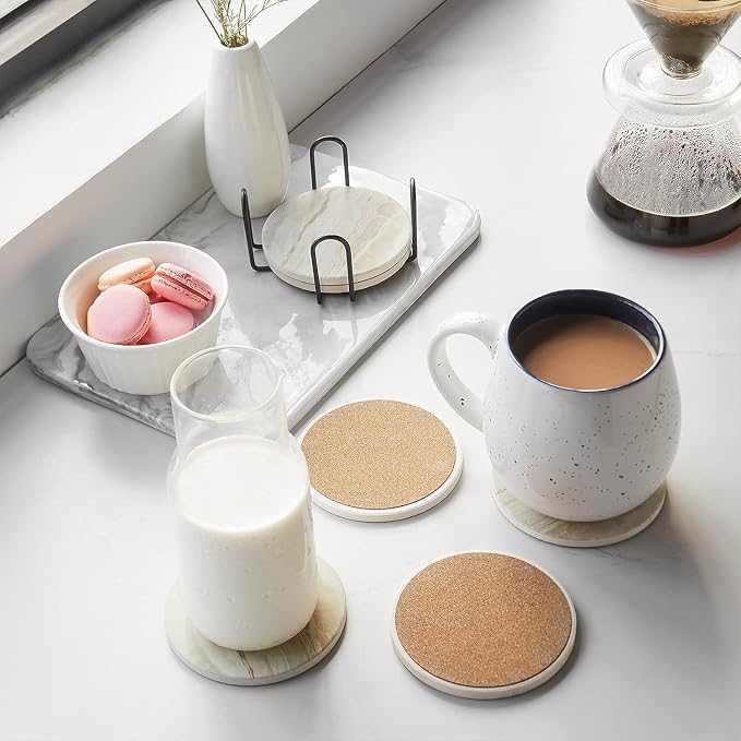 LIFVER Coasters Set of 6, Coasters - Image 5