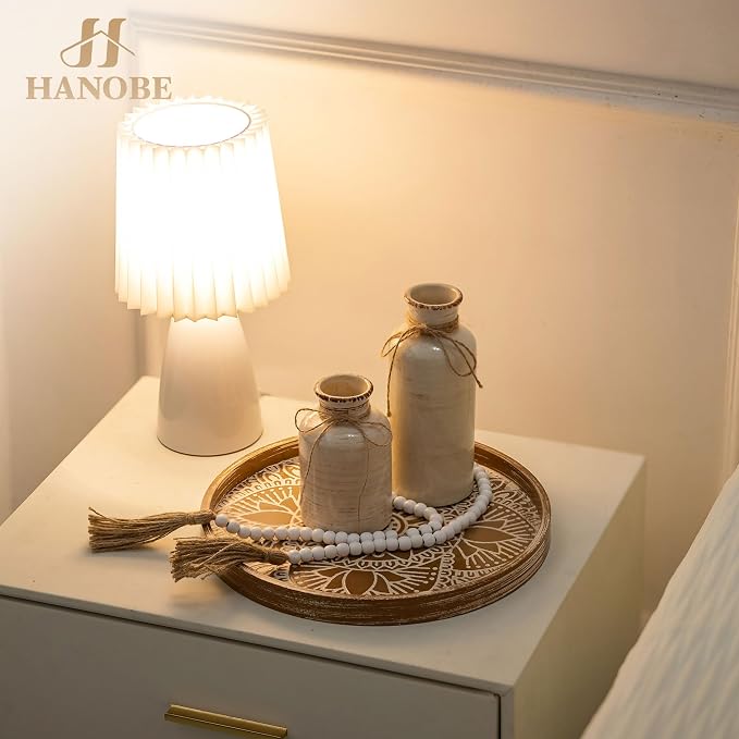 Hanobe Round Boho Decorative Tray - Image 3