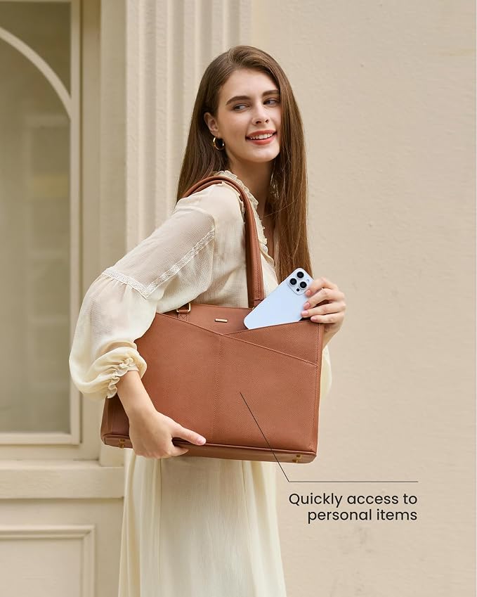 LOVEVOOK Lunch Tote Bag for Women, 3 in 1 Work Bag - Image 6