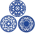 ME.FAN Trivets for Dishes/Pots/Pans, Flexible/Durable/Non Slip Hot Pads to by MEFAN