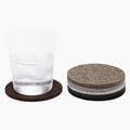 Graf Lantz - Bierfilzl Merino Wool Round Coasters Set of 6 - Earth - Absorbs by GrafLantz