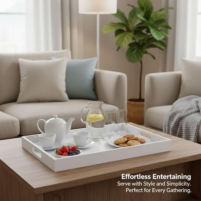 Krismax Wooden Serving Tray - Image 7