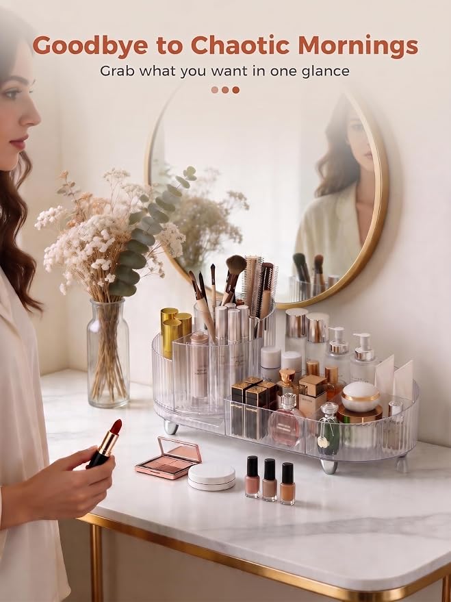 Booklov Rotating Makeup Organizer - Image 5