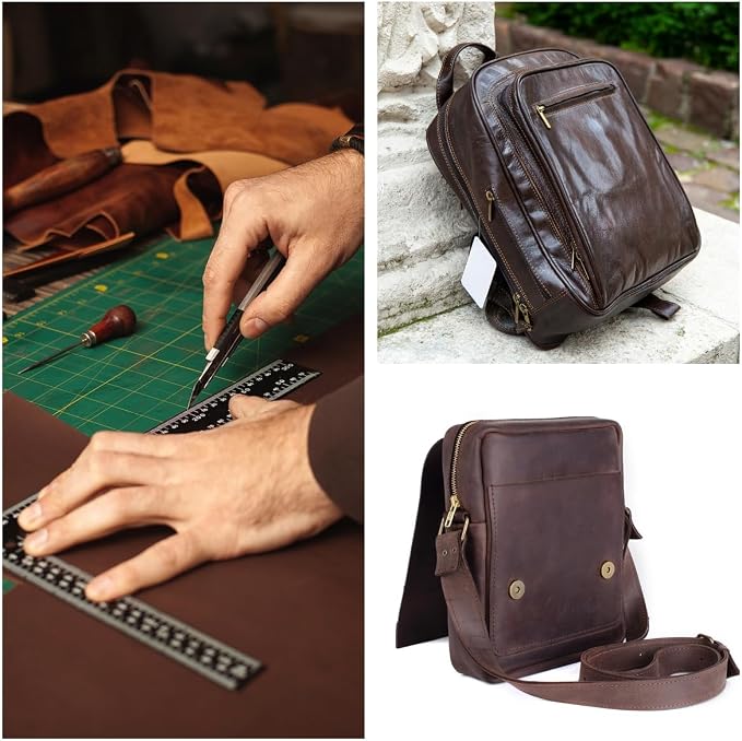 Full Grain Genuine Leather, Thickness 1.8-2.0mm, Genuine Leather Panel is - Image 7