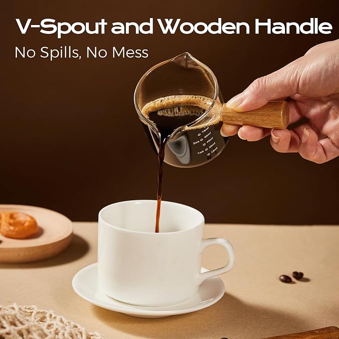 YARRAMATE 2.5oz Double Spout Espresso Shot Cup - Image 4