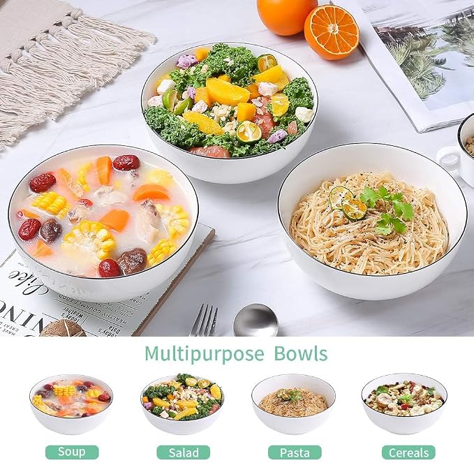 NJCHARMS Large Serving Bowls, Pho Bowl - Image 5