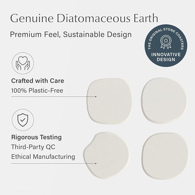 Dorai Home Stone Coasters Set - Image 4