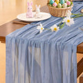 Cheesecloth Table Runner Summer Boho Wedding Birthday Party Home Decor | Dusty by Socomi