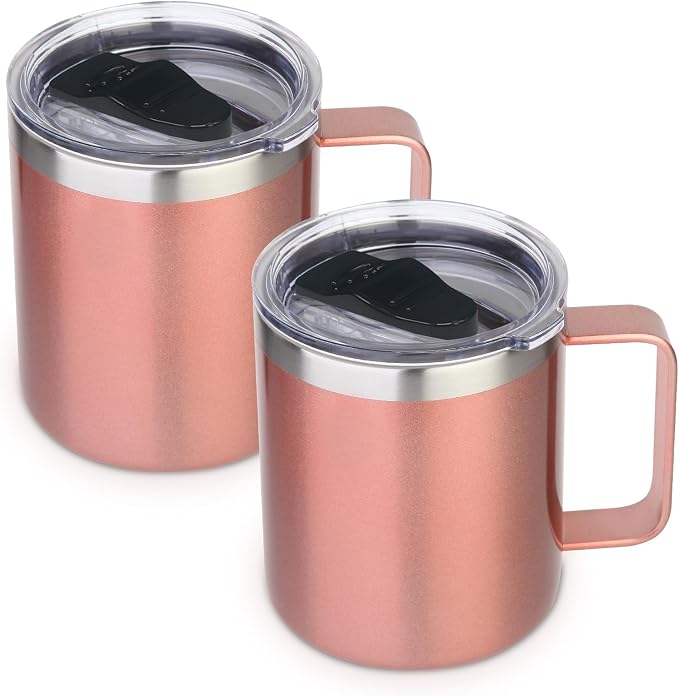 Volhoply 14oz Insulated Stainless Steel Coffee Mug by LiveFully%EF%BC%8CDrinkFreely%E2%80%94KeepGoingwithVolhoply%EF%BC%81