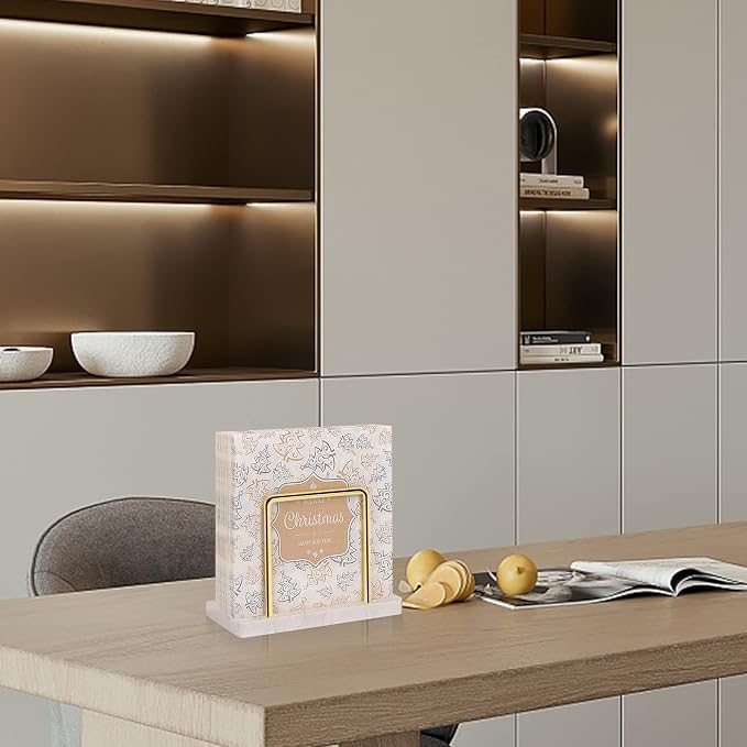 Livabber Napkin Holder, Metal Napkin Storage Modern Freestanding Tissue Paper - Image 7