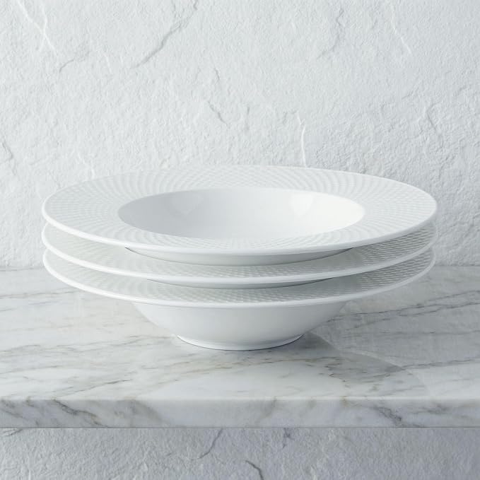 Ceramics Rimmed Soup Bowls 20.3 oz, Pasta plates - Image 4