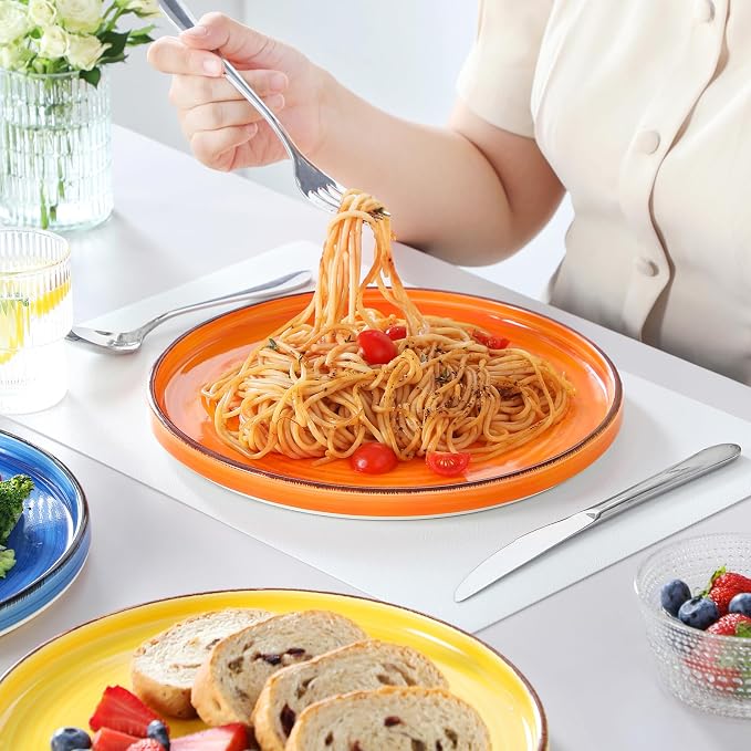 vancasso Bonita 10.5 Inch Dinner Plates, Ceramic Dinner Plate Set, Dinner - Image 5